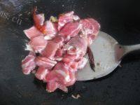 「DIY美食」蒜苔炒肉做法图解5)