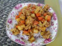 香味四溢的咖喱鸡肉饭做法图解8)