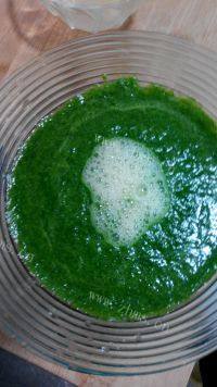自制菠菜煎饼做法图解6)