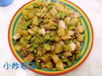 家常菜小炒毛豆