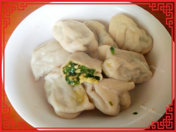 韭菜鸡蛋饺子