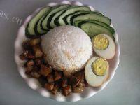 味道不错的卤肉饭