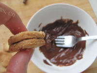 小资椰蓉巧克力夹心饼干的做法图解十三