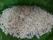 荷叶糯米蒸排骨做法图解7)