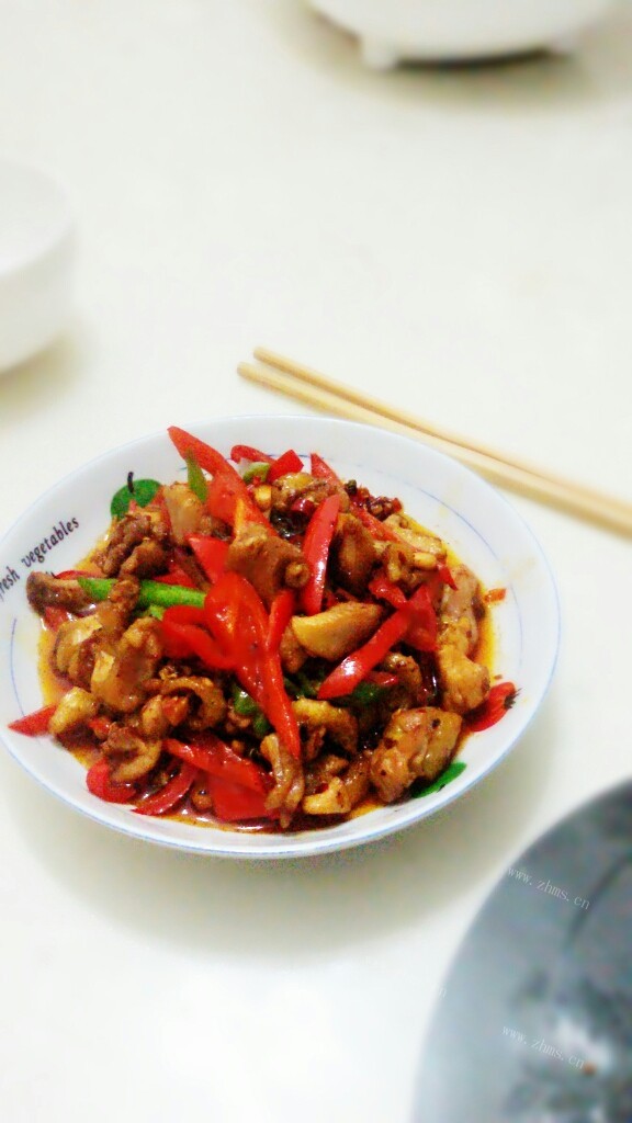 香喷喷的双椒鸡丝