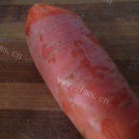 自制胡萝卜羊肉烀汤面的做法图解一