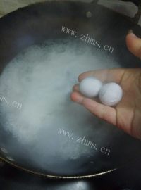 软糯的蛋花米酒汤圆做法图解4)