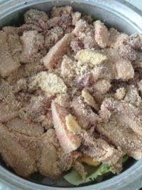 家常菜粉蒸肉做法图解7)