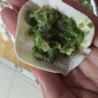 自制豆角素水饺做法图解5)