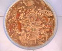 家常菜金针菇炒肉片