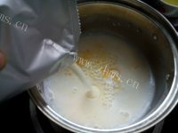 芒果布丁做法图解3)