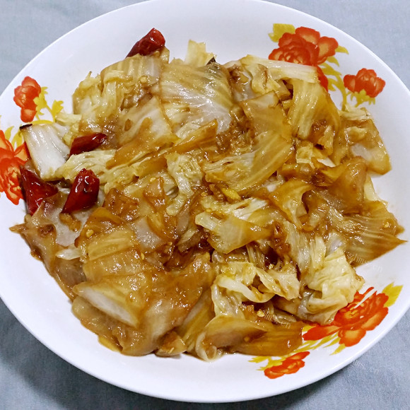 五味俱全的醋溜白菜