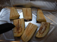 家常菜肉末烤茄子做法图解3)