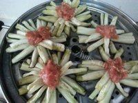 家常菜菊花茄子做法图解7)