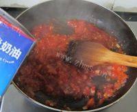 自制番茄肉酱意面做法图解11)