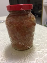 诱人的蜂蜜柚子茶做法图解7)