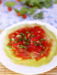 家常菜茄汁冬瓜
