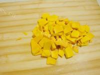 美味南瓜豆米糊做法图解4)