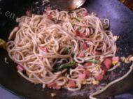青菜炒面