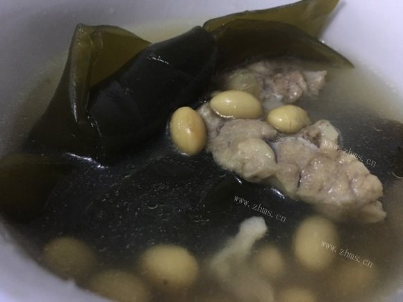 海带黄豆猪骨汤