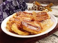 美味的蚝汁锅塌豆腐做法图解9)