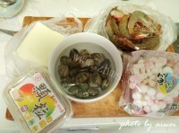 鲜咸的鲜虾味噌汤做法图解1)