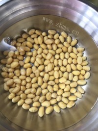 好吃的红枣枸杞子豆浆做法图解1)