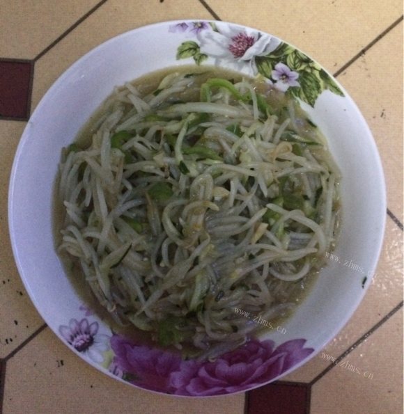 素炒豆芽