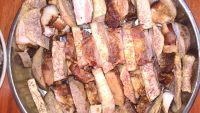 美味的香芋扣肉做法图解7)