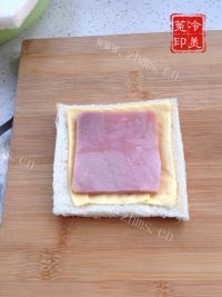 自制西多士做法图解5)