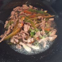 好吃的辣椒炒肉丝做法图解4)