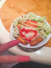 美味的爱心晚餐做法图解4)