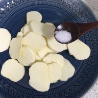 美味香炸茨菇片做法图解5)