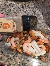 美味的海鲜咖喱蛋炒饭做法图解4)