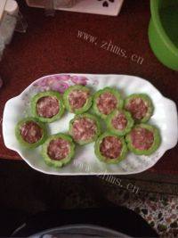 家常菜苦瓜酿肉