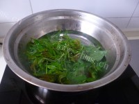家常菜香椿摊鸡蛋做法图解2)