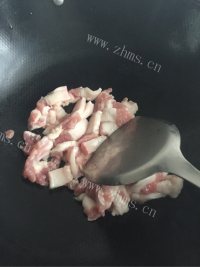 好吃的毛豆炒肉做法图解4)