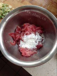 家常菜有机菜花炒肉做法图解4)