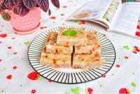 美味的广式腊味芋头糕做法图解5)