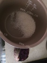 美味的烤紫薯粥做法图解1)