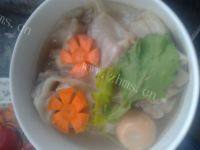 美味的荠菜馄饨