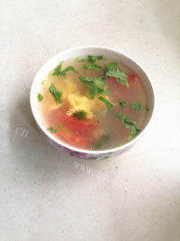 美味营养的西红柿蛋汤