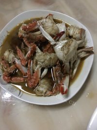 珍馐美味的红烧螃蟹做法图解6)