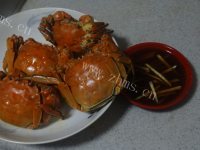 美味姜丝大闸蟹做法图解7)