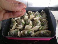 自己做的生煎馄饨