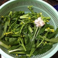 清淡的清炒菜心做法图解3)