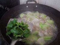 黄瓜肉丸汤自制