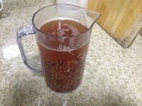 色泽鲜亮的自制蜜红豆做法图解1)