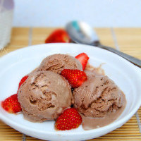 原味巧克力冰淇淋的做法图解八