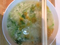 美味的土豆丝鸡蛋汤做法图解11)